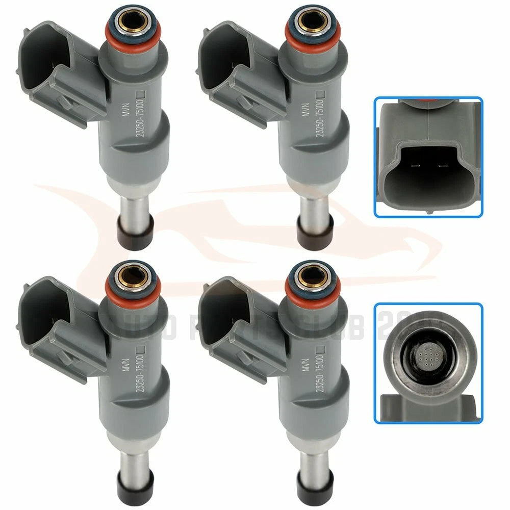 Set of 4 Fuel Injectors for Toyota 4Runner, Tacoma (2005–2016)