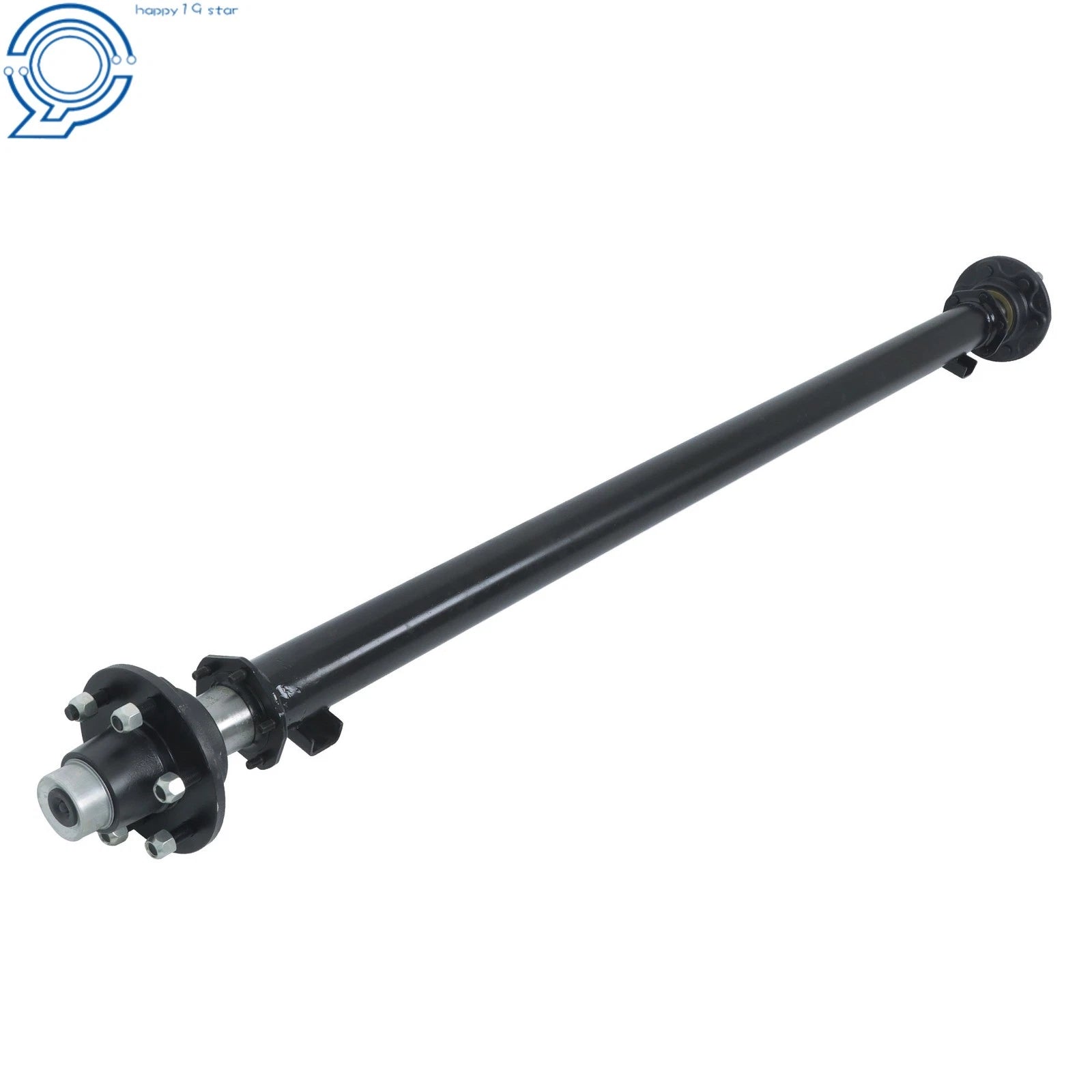 Trailer Axle 6 Lug for 73" Hub Face 58" Spring Center (6000 lbs)