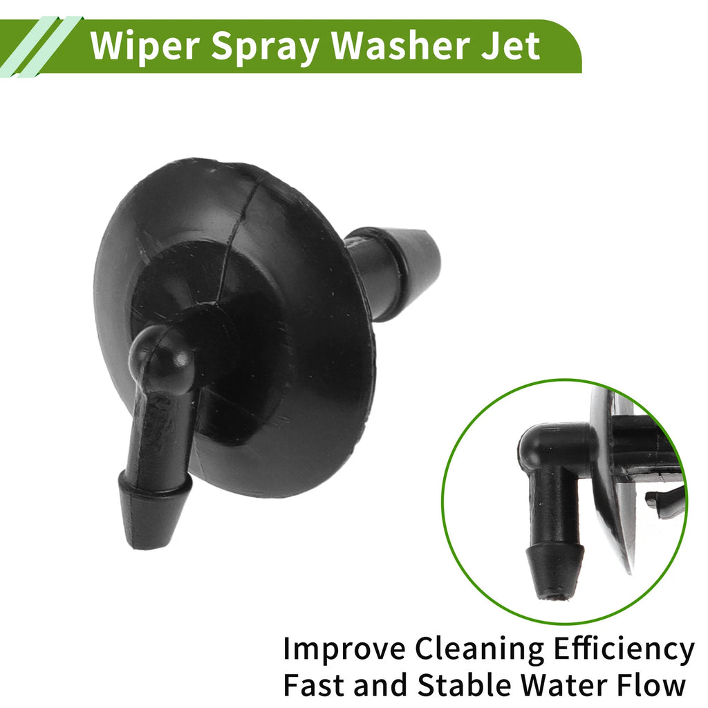 Windshield Washer Nozzle with Hose Connector for Dodge (No. 5125061AA)