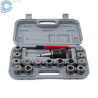 Set of 17 Collet Chucks for Tool Holders (Spring Type)