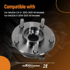 Set of 2 Front Wheel Bearing Hubs for Mazda 6 (2014-2021)