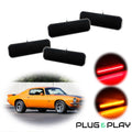 Smoked LED Side Marker Parking Lights for Chevrolet Camaro (1970–1977)