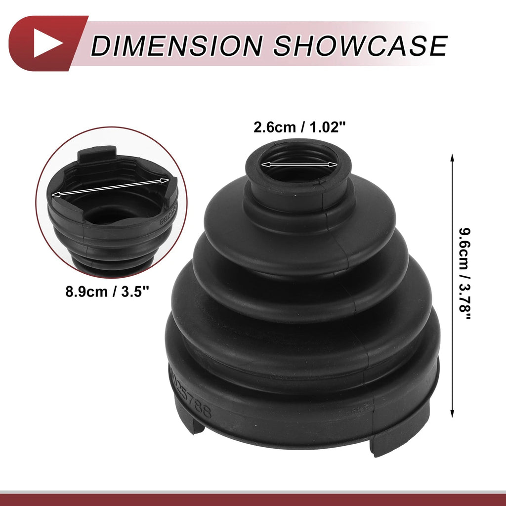 Inner CV Joint Boot Kit with Clamps for Nissan Murano (2009–2014) No.C974A1JA0A