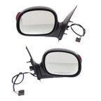 Mirror Set for Ford F-150 (2000–2001) Chrome Cap with Signal Light