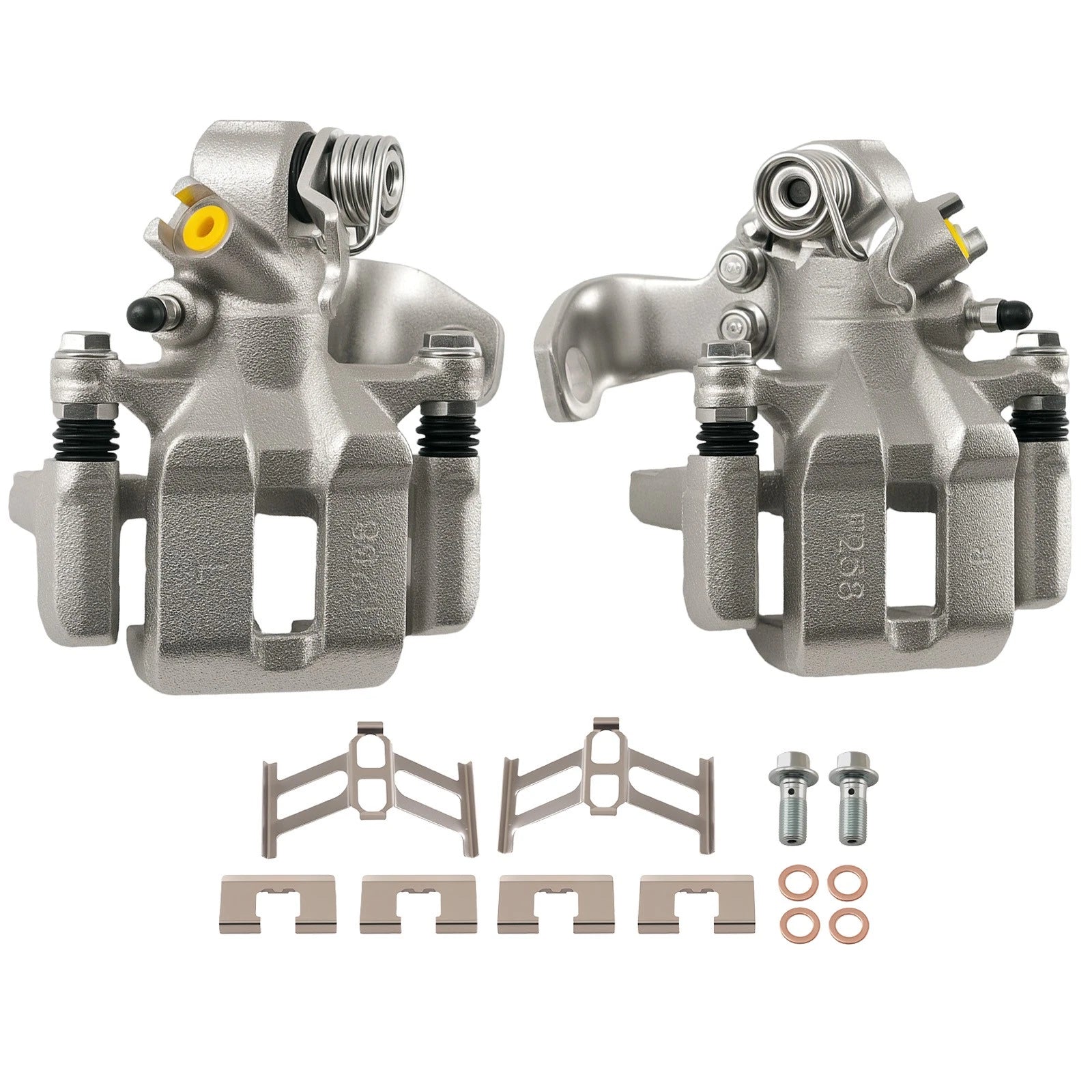 Rear Disc Brake Calipers Set for Acura EL (2001–2005) Honda Civic (2002–2005) w/Bracket