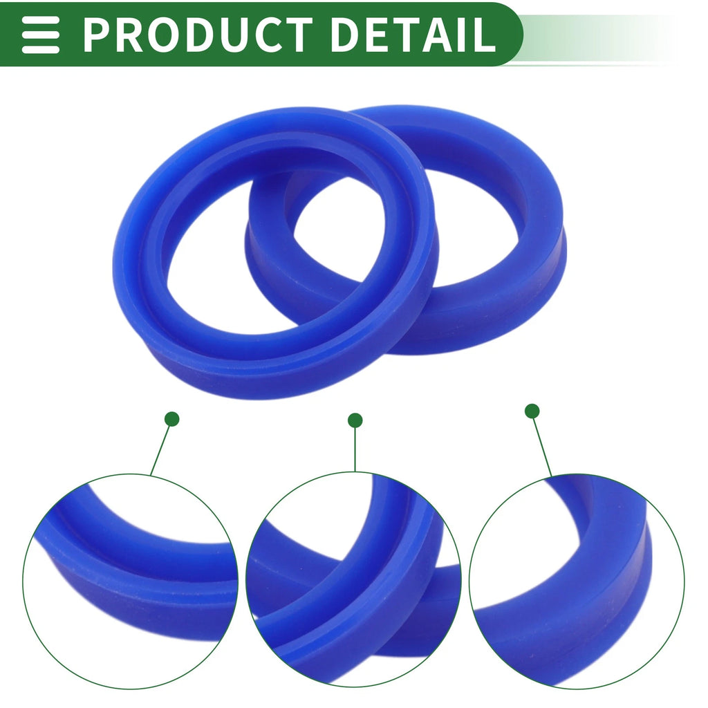 Set of 5 Oil Seal Rotary Shaft Seal 42x55x10mm High Pressure for Automotive