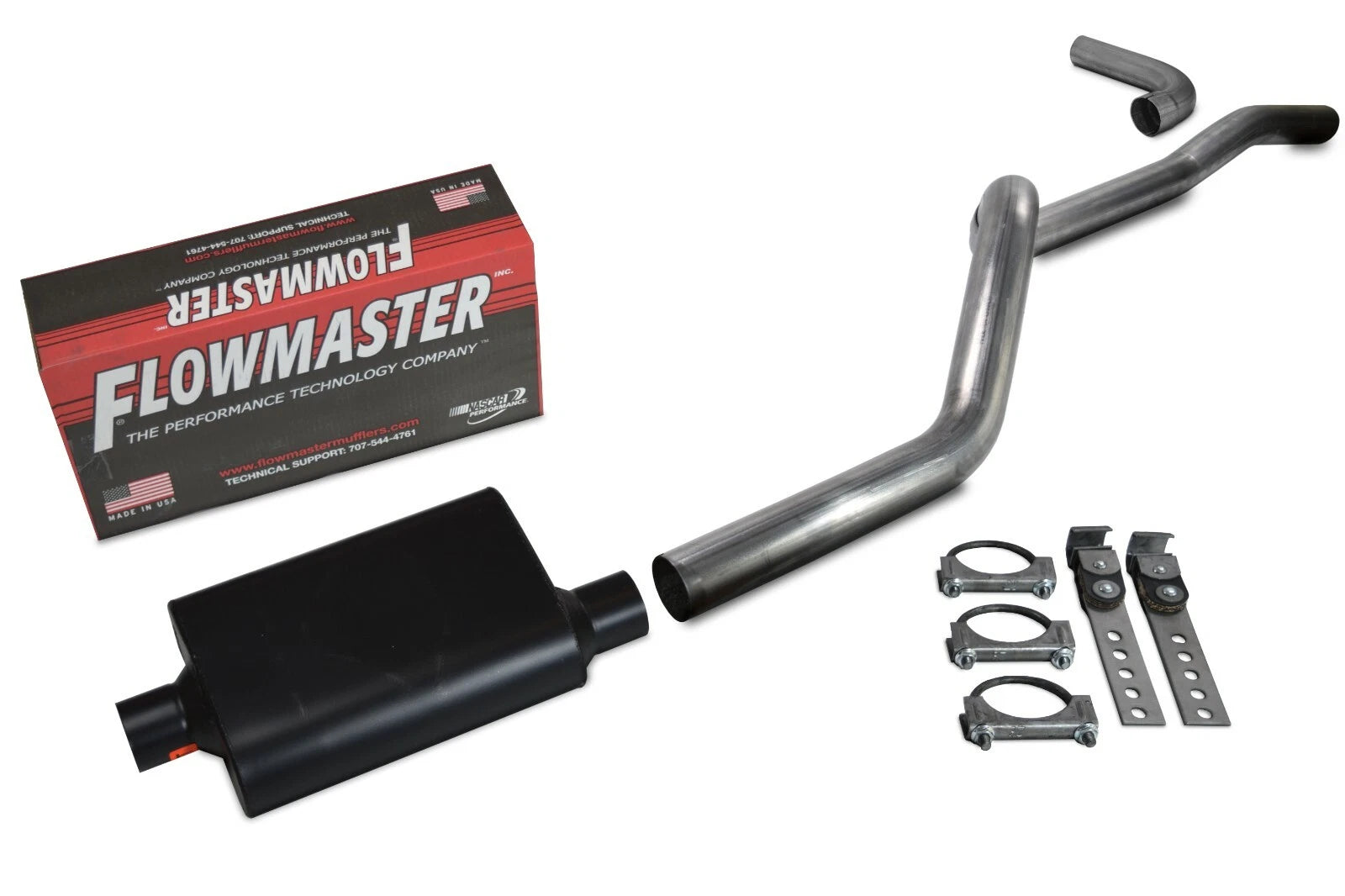 2.5" Aluminized Exhaust Kit for Jeep Cherokee 4.0L (1984–2001)
