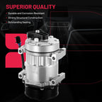 A/C Compressor for Freightliner FL70 M2 106 Sprinter 2500 3500 (1991–2018) CO 4485C