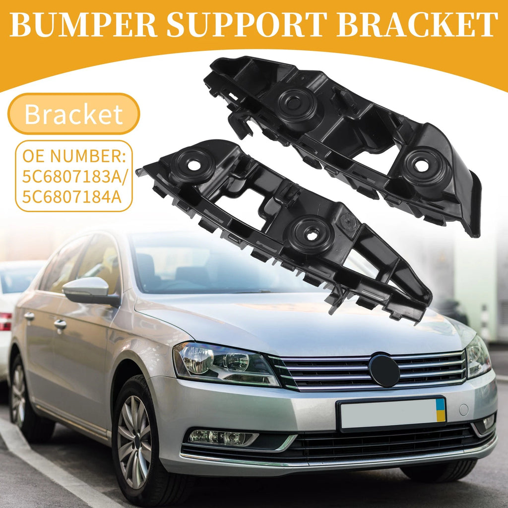 Set of 2 Front Bumper Support Brackets for Volkswagen Jetta (2015–2018)