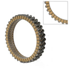 8PCS Clutch Friction Plates for Harley Sportster XL883 (2004–2009) XL1200C (1996–2018)