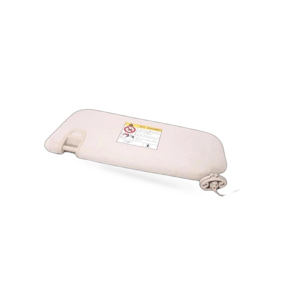 Sun Visor for Geely Boyue (2016–2023) Left with Makeup Mirror Light Beige