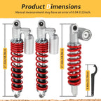 Air Shocks & Adjustable Tool for Suzuki Quadsport Z 400 LTZ400Z (2003–2014)