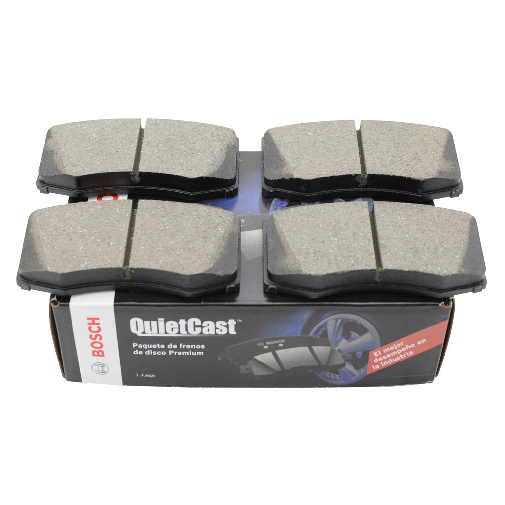 Set of 4 Bosch QuietCast Front Ceramic Brake Pads for MB W203 C209 A209 W211 W220