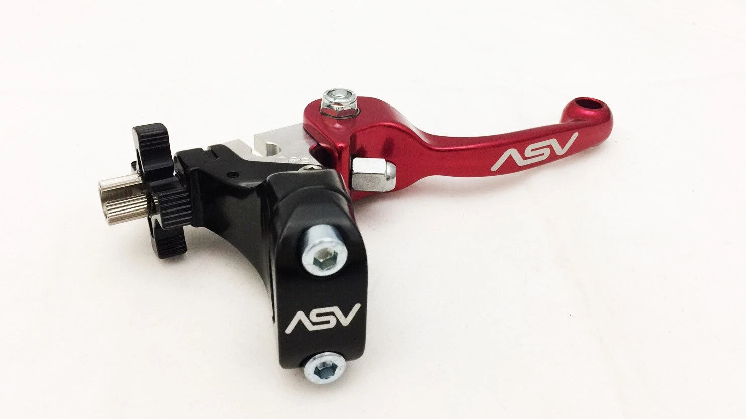 ASV Shorty Red F3 Brake Lever Perch for Honda CRF 70F 80F 110F (2004–2023)