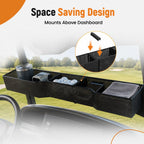 Dashboard Mesh Basket for EZGO TXT (1994–Present) RXV Club Car Precedent DS (2000–Present)