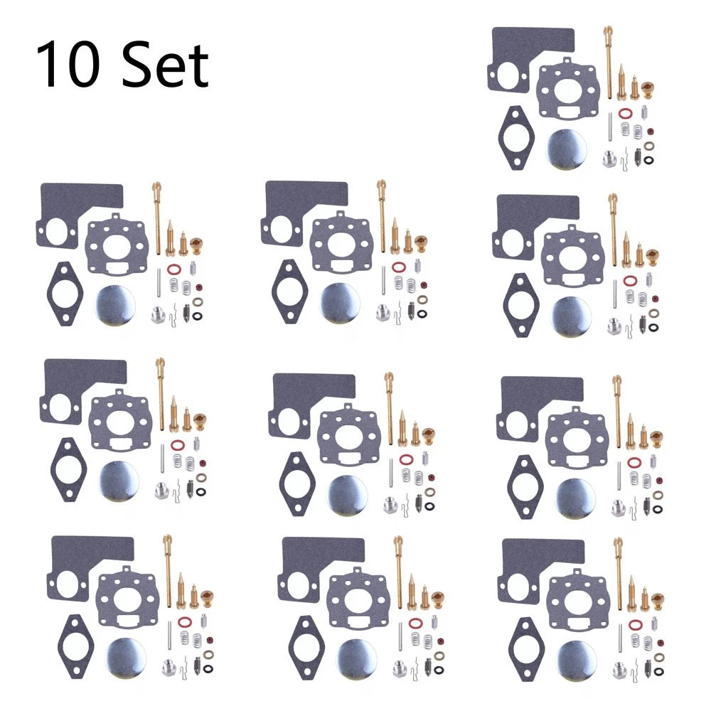 Set of 10 Carburetor Repair Kits for B&S 394989 243431 243432 243434 243436