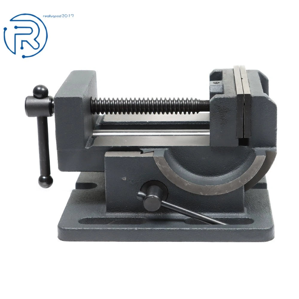 4.25 In Industrial Strength Tilting Angle Vise for Benchtop & Drill Press