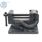 4.25 In Industrial Strength Tilting Angle Vise for Benchtop & Drill Press