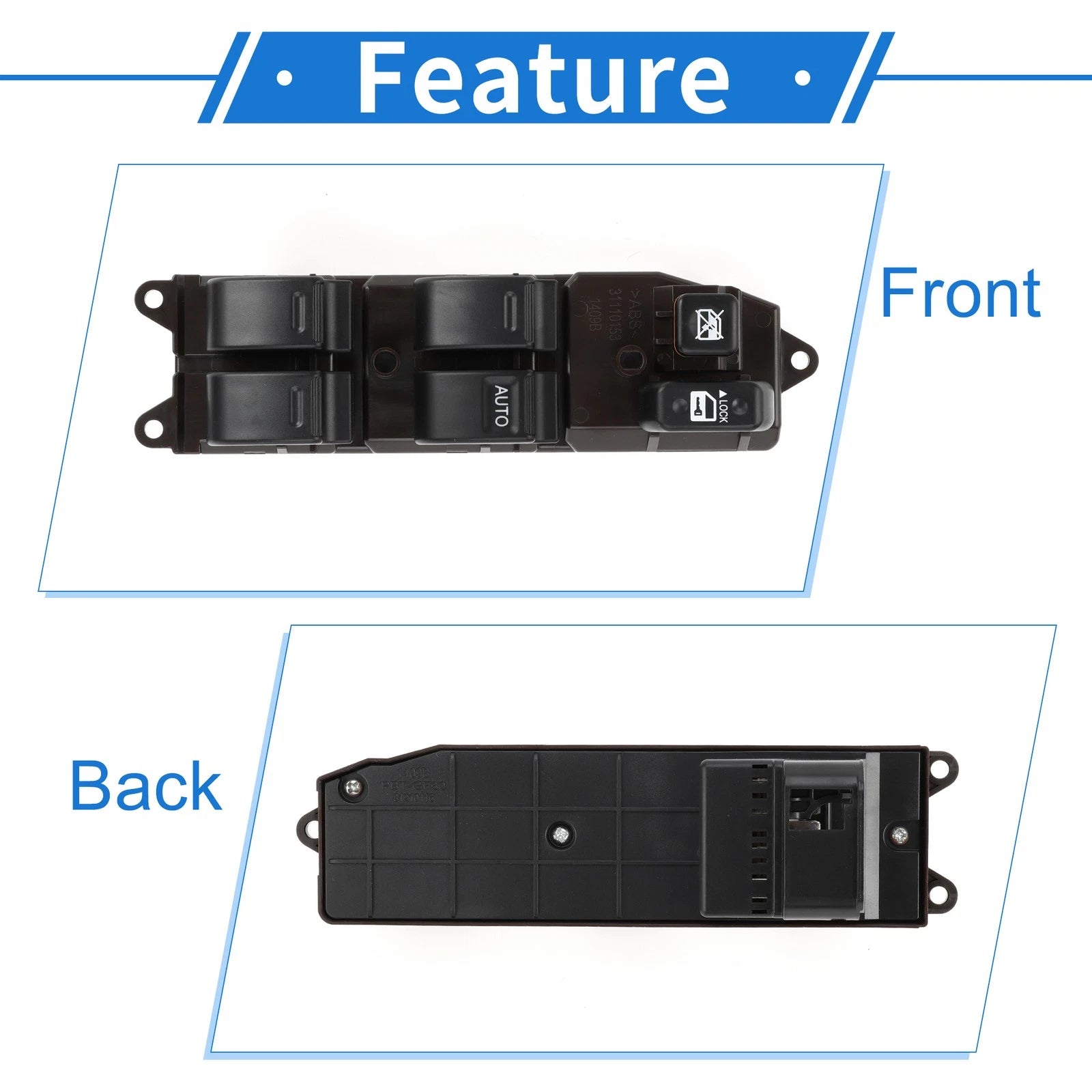 Power Window Switch for Toyota Hilux (2005) No. 848200K011