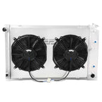 Three Row Aluminum Radiator + Fan Shroud for Chevy Camaro/Century/Cutlass (1978–1987)