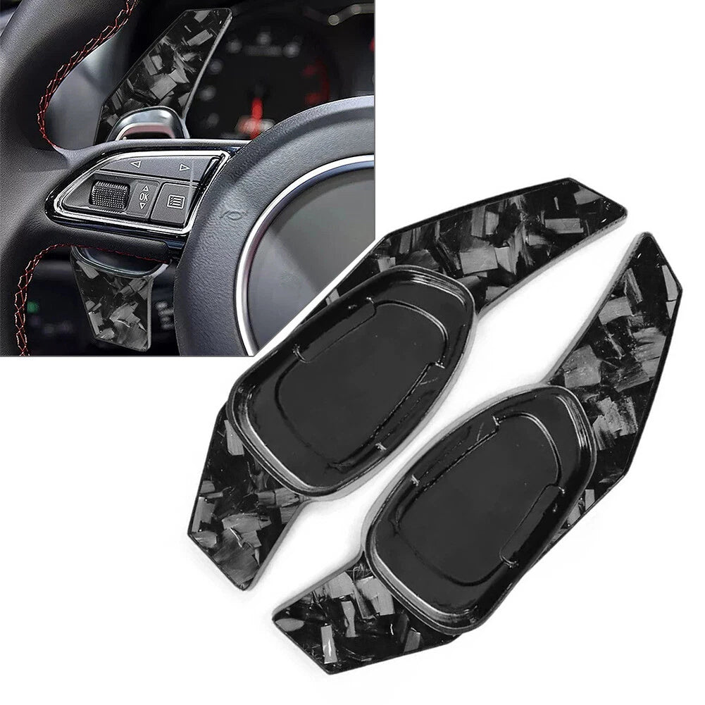Steering Wheel Shift Paddle Extensions for Audi S3 S5 S6 RS3 RS4 RS6 RS7 (2013–2020)