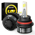 2X 9007 HB5 LED Headlight Bulbs for 16000LM 6500K
