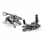 Rearsets Footpegs Pedals for BMW S 1000 RR (2010–2014) T9 Titan-color