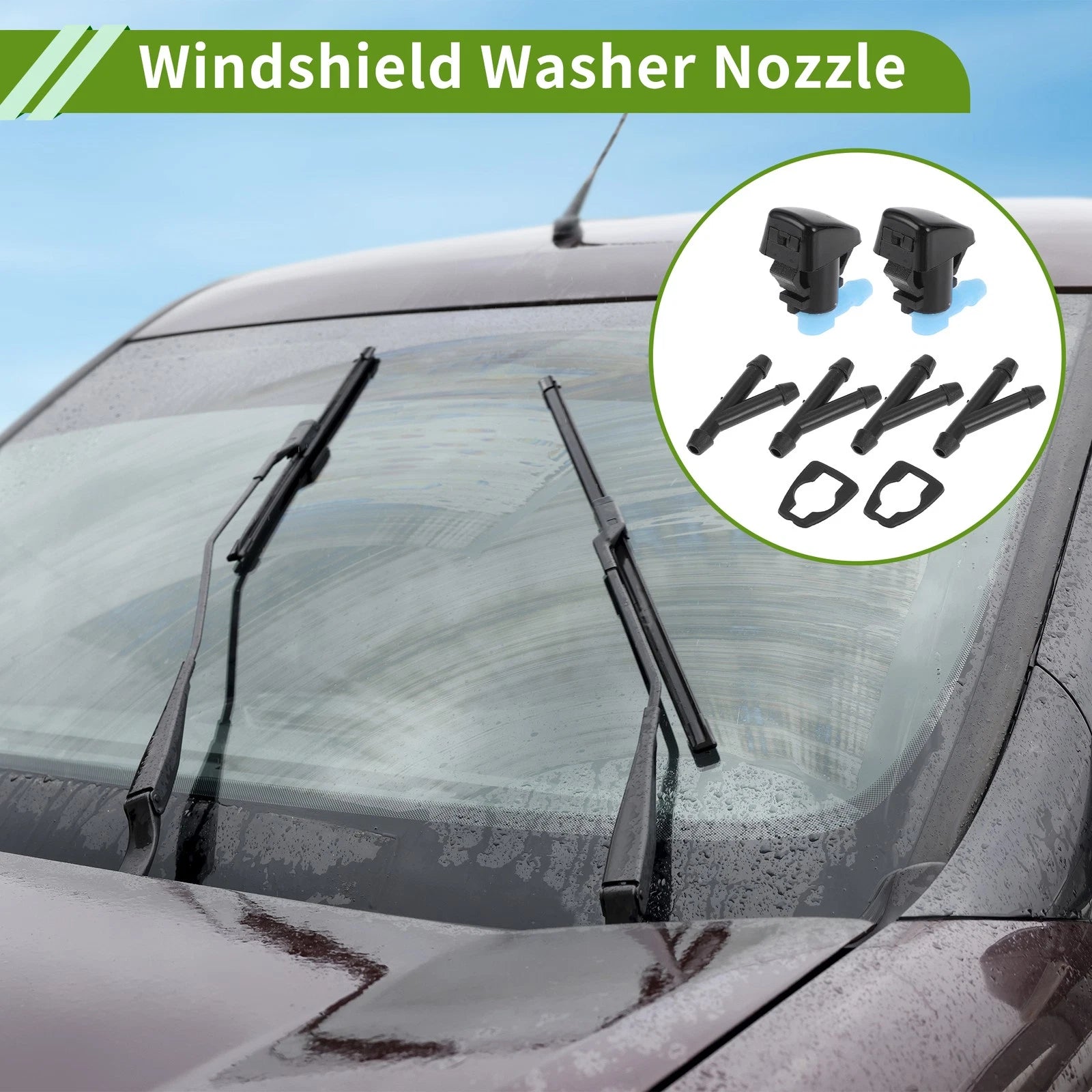 Windshield Washer Nozzle Set for Dodge (No. 68269108AA)
