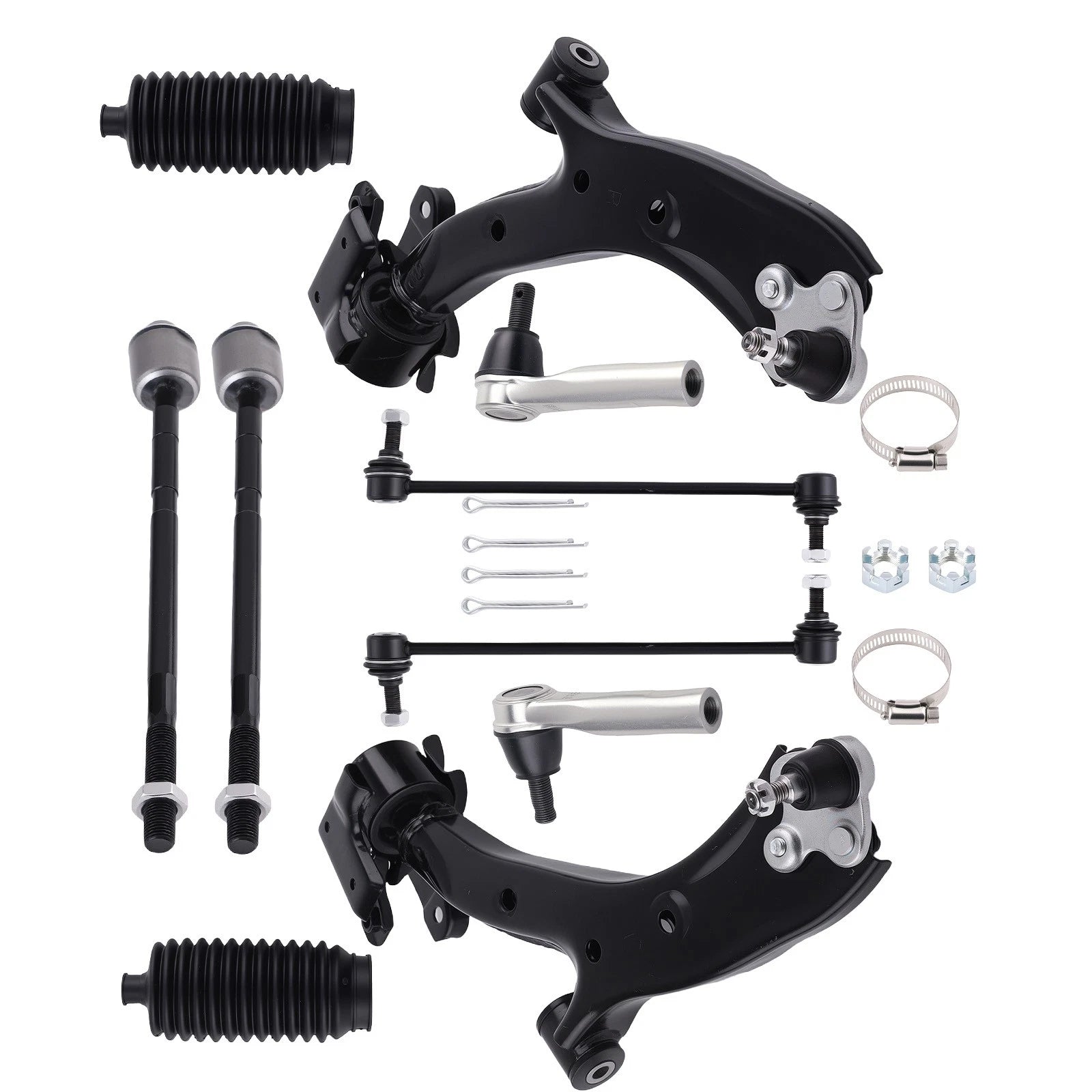 10x Front Lower Control Arms with Ball Joints for 2007–2011 Honda CR-V