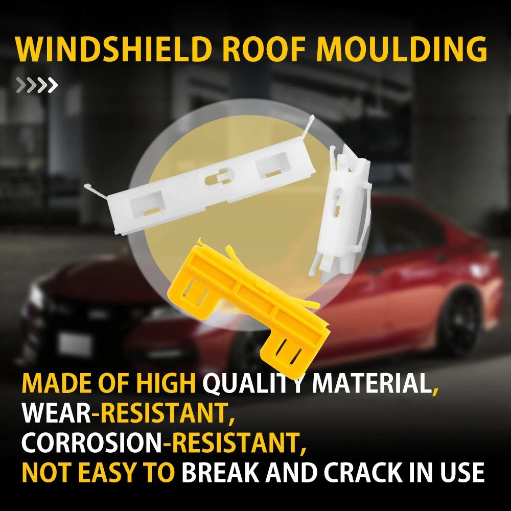 11pcs Windshield Roof Moulding Clips for Honda Civic (2007–2011)