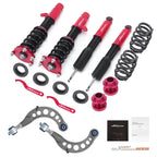 Adjustable Coilover & Rear Camber Arms for Honda Accord (2018–2022)