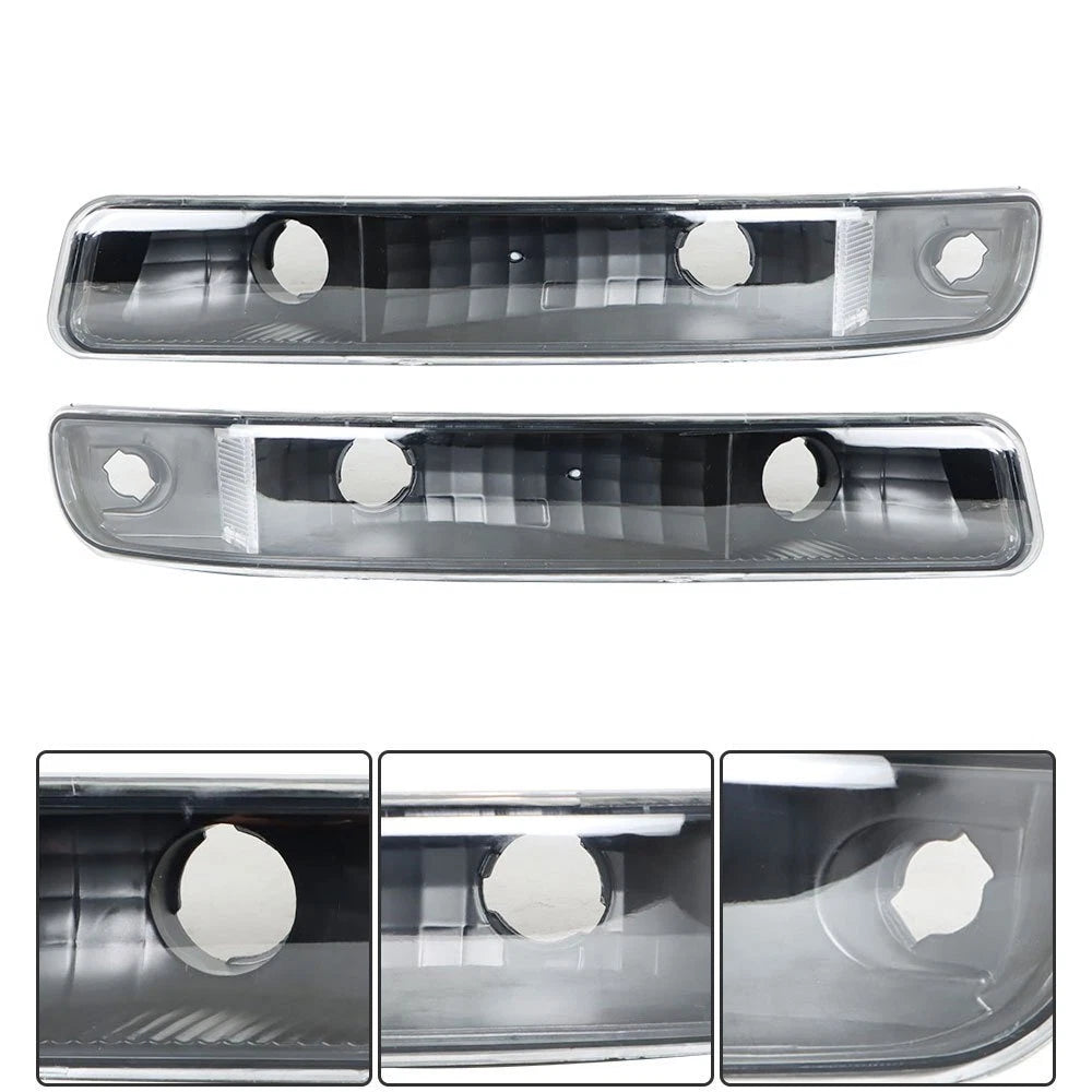 Set of 2 Headlight Assemblies for GMC Sierra 1500 Yukon (1999–2007)