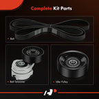 3X Serpentine Belt Drive Component Kit for Ford Ranger (2007-2008)