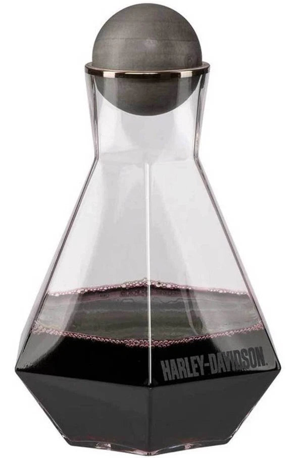 Geometric Glass Carafe for Harley-Davidson (45 oz)