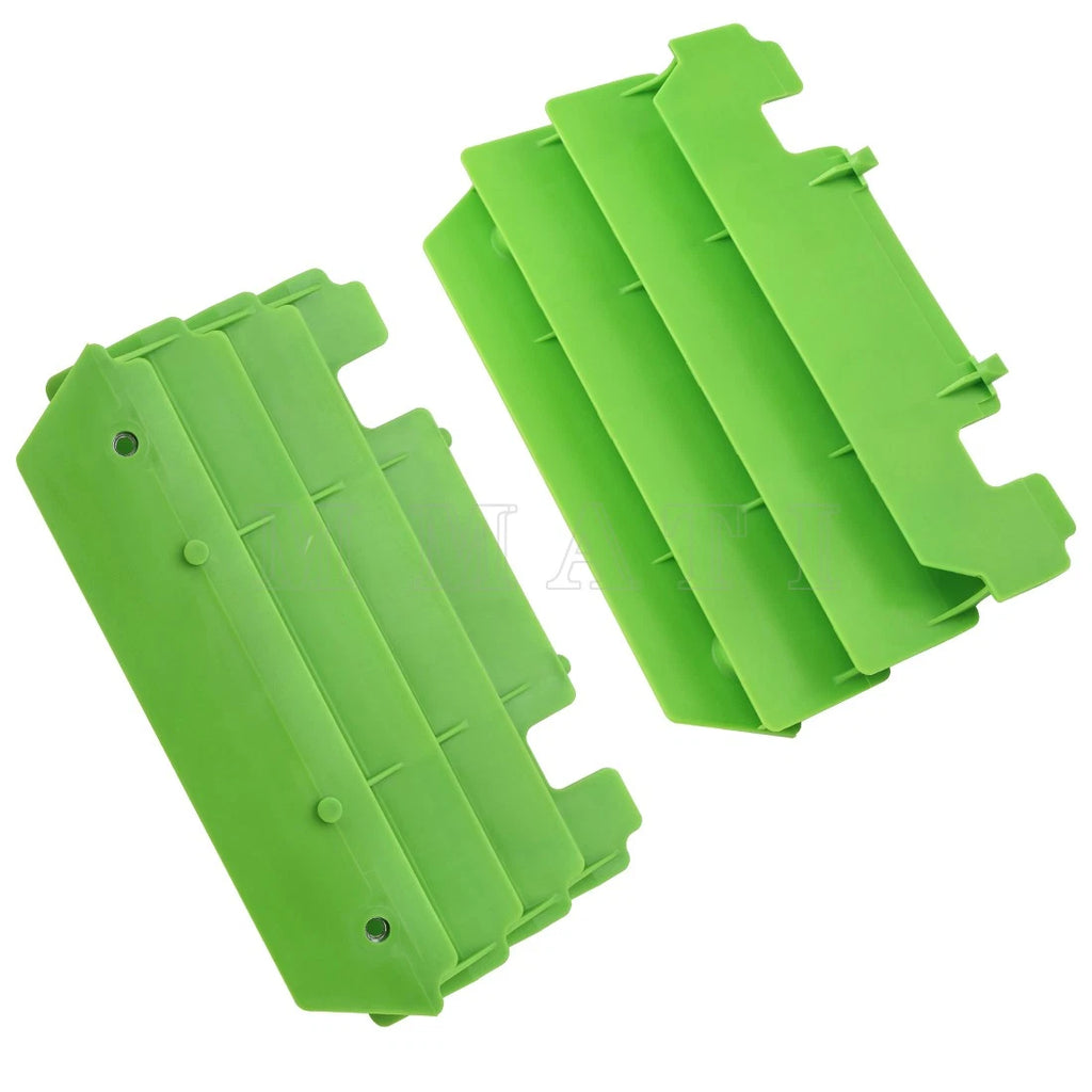 2 Radiator Shrouds Guards for Kawasaki KX250 KX125 (1994–2005) #14037-1310-6W