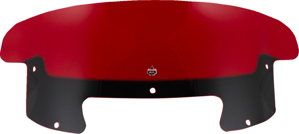 Klock Werks Kolor Flare Windshield 8" Red for Indian (KWW-04-0622)