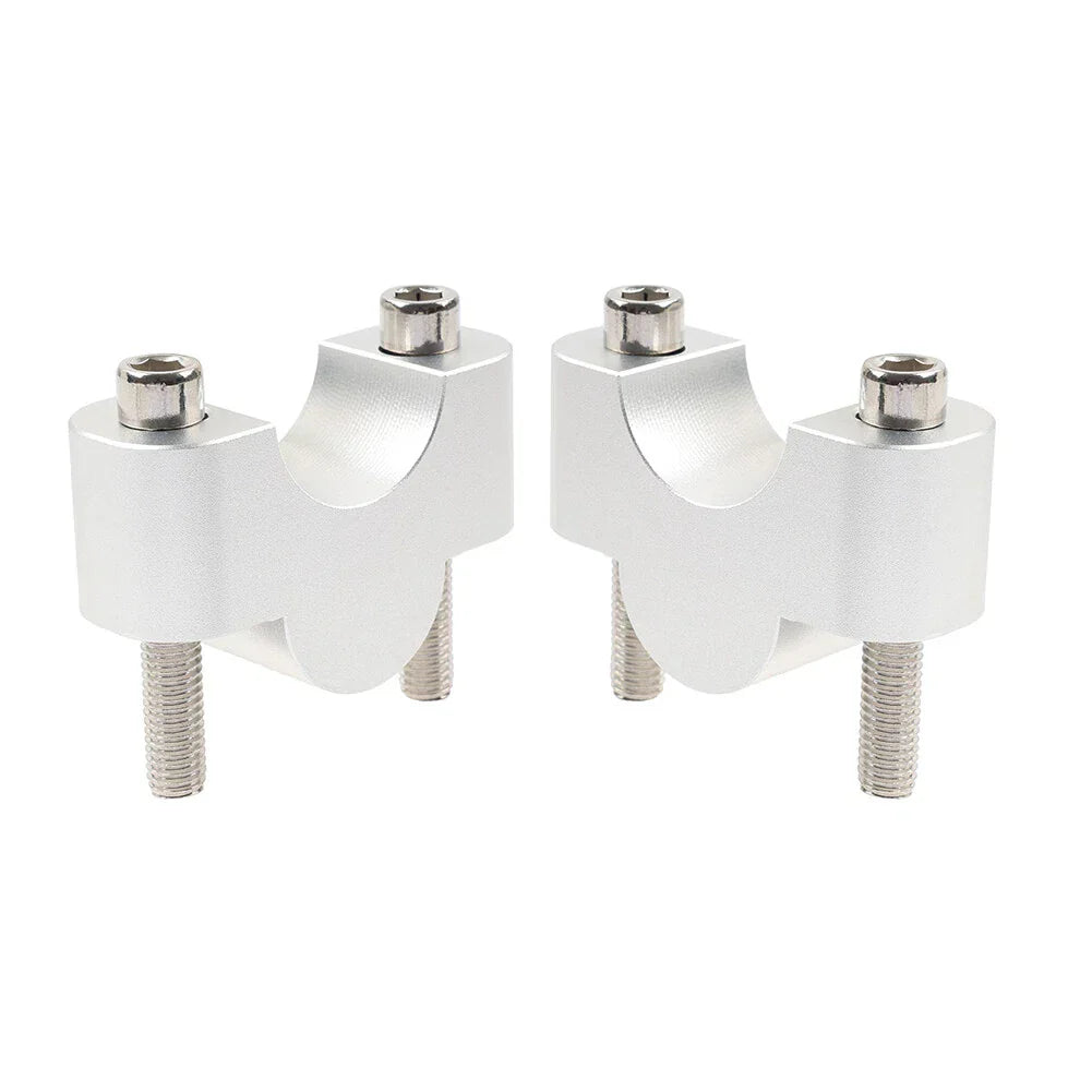 25mm Handlebar Riser Lift Clamps for Honda Suzuki Kawasaki