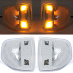 Clear LED Side Mirror Turn Signal Light for Dodge Ram 1500 2500 3500 4500 (2010–2023)