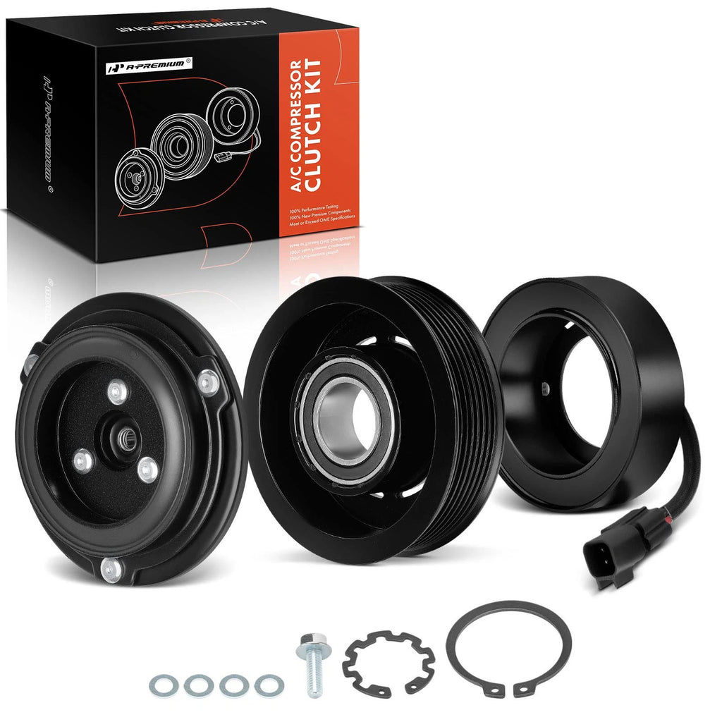 A/C Compressor Clutch Kit with 7-Groove Pulley for Ford Ranger (2013–2015)