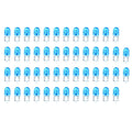 Set of 50 W5W T10 168 194 Interior Map/Dome Light Bulbs for Ford