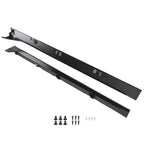 2pcs ABS Side Skirt Kit for Honda Civic Sedan 4DR Si (2016–2021) Matte Black