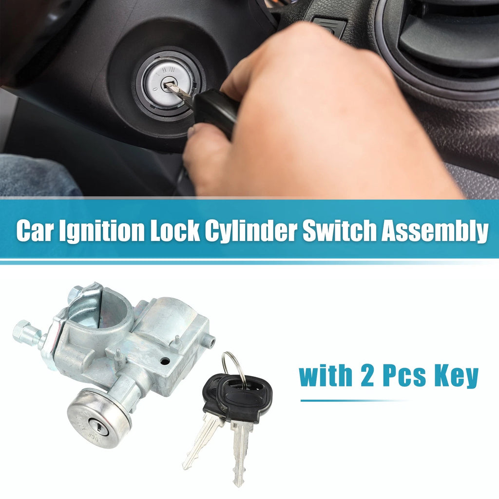 Set of 1 Ignition Lock Cylinder Switch Assembly w/ Keys for Mazda B2000 (1986–1987)