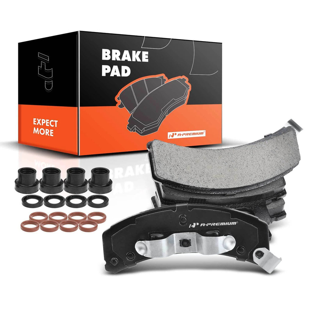 Set of 4 Front Ceramic Brake Pads for GMC Yukon Savana 1500 2500 (1992â2000)