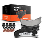 Set of 4 Front Ceramic Brake Pads for GMC Yukon Savana 1500 2500 (1992â2000)