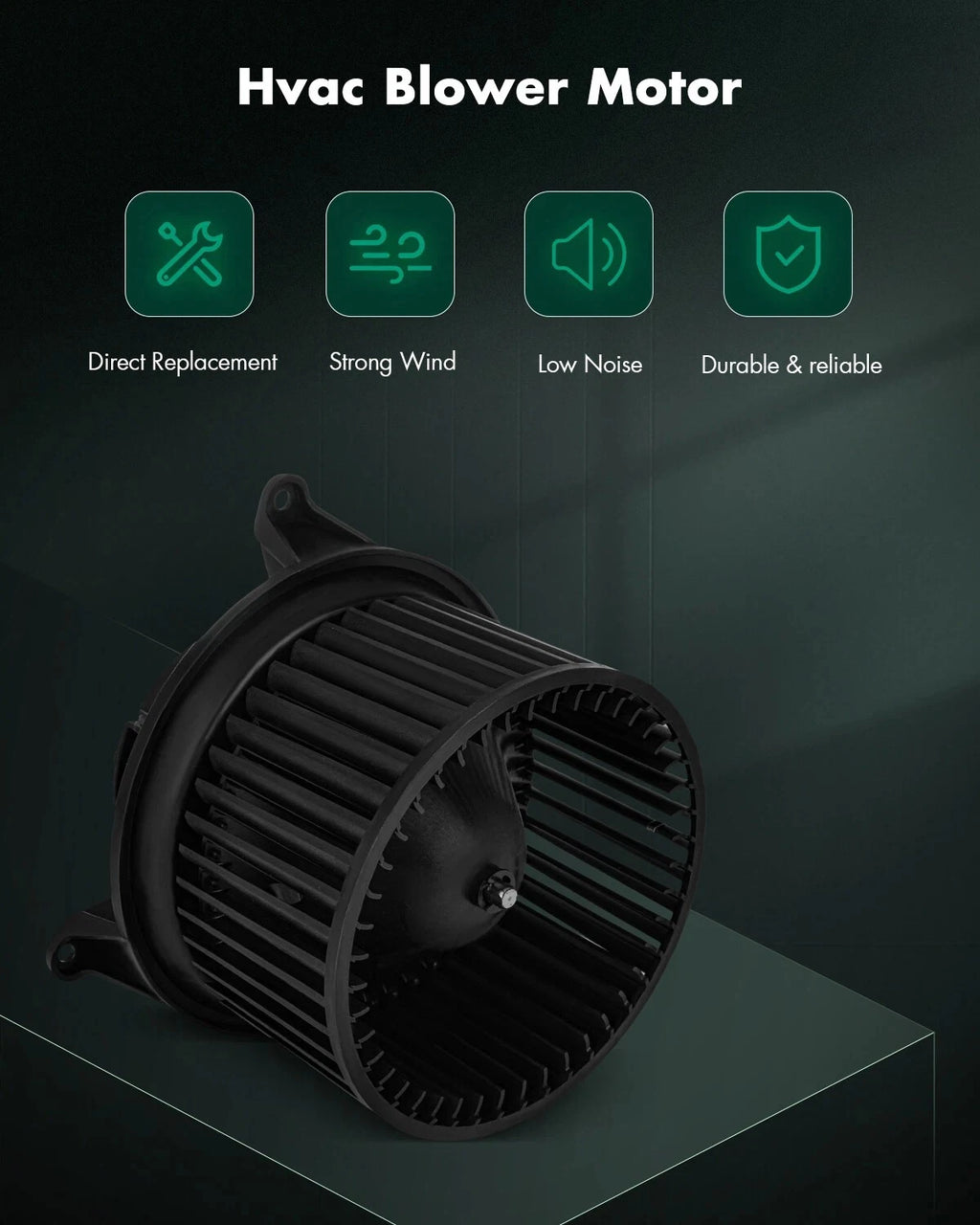 Heater Blower Motor w/ Fan for Saturn Vue (2002–2007) & Chevrolet Equinox (2005) 700123