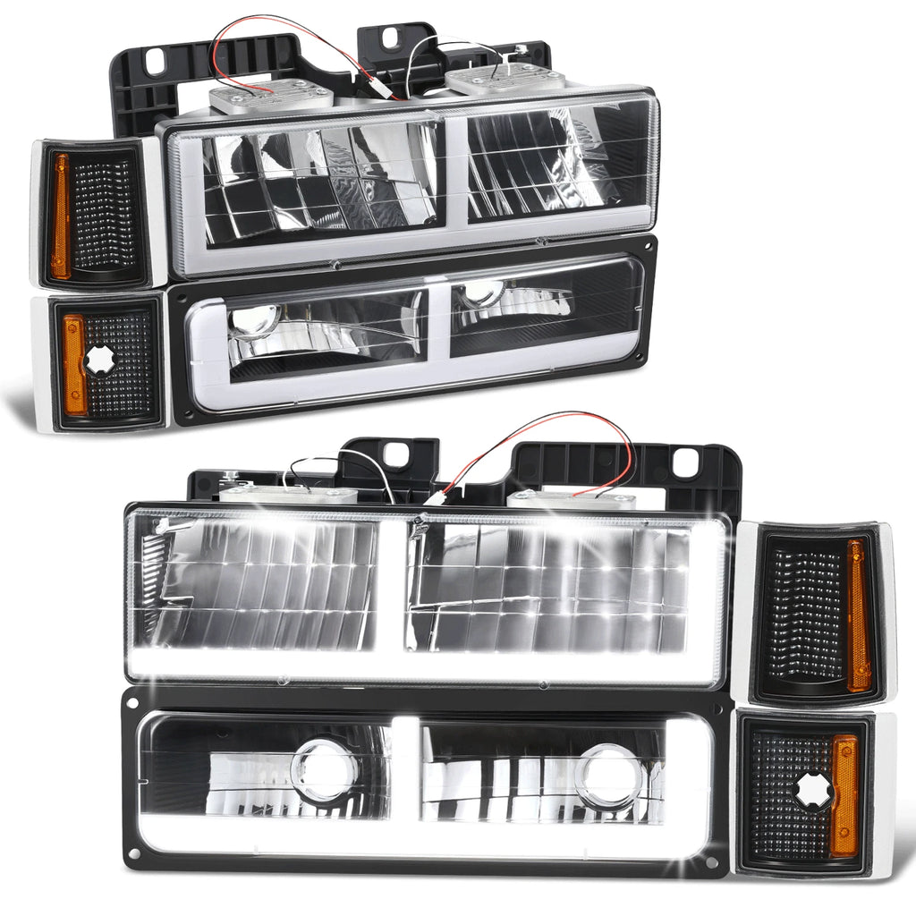 LED Headlight & Signal Corner Lamp for GMC C/K 1500-3500 (1994–2000)