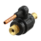 Adapter Welding Gas Black Connector for DKJ10-25/DKJ35-50