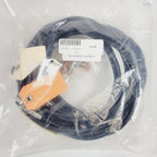 LA Choppers Black Vinyl Braided Handlebar Cable/Brake Line Kit for Harley (0610-0773)