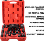 Master Wheel Hub Bearing Remover Installer Tool Kit for C to U Size Vehicles