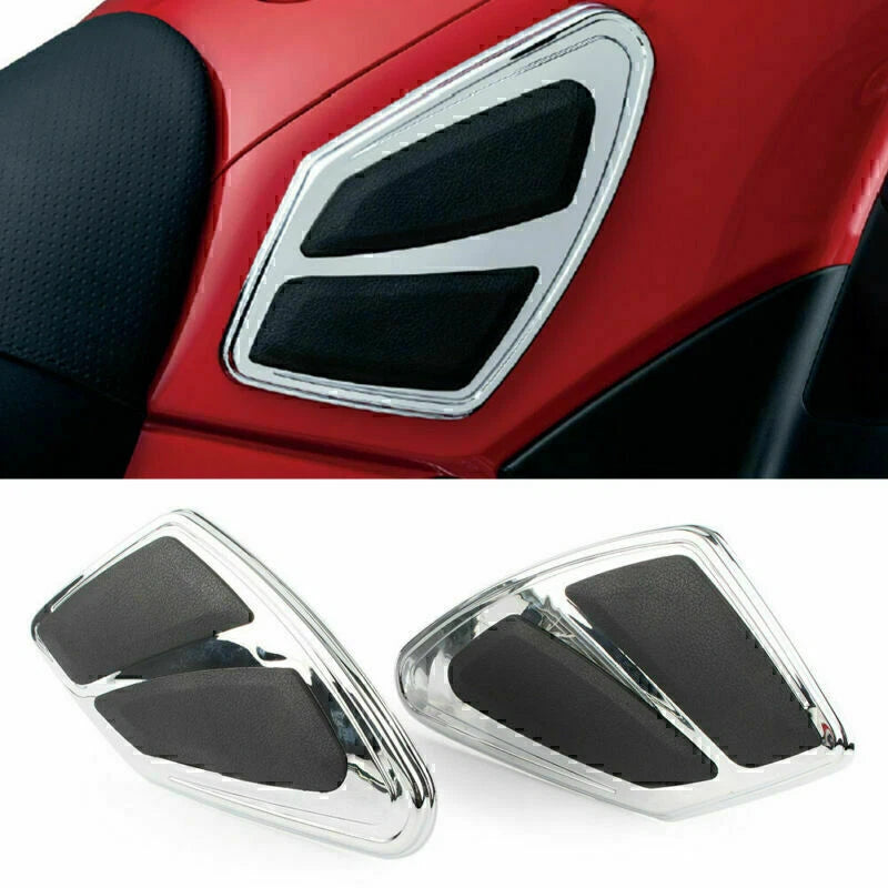 Pair Fuel Tank Trim Knee Pads for Honda Goldwing GL1800 F6B (2012–2017)